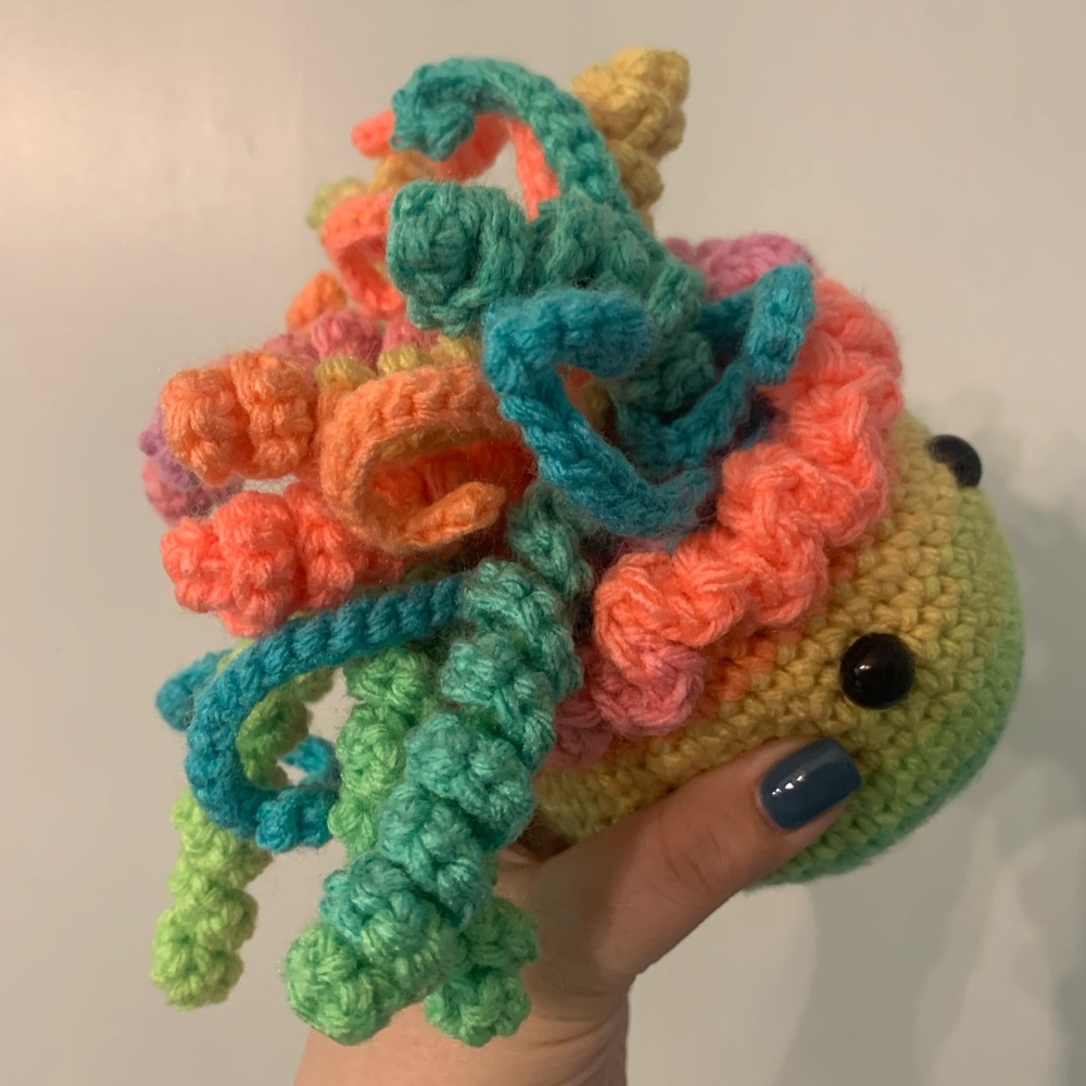 🪼 NEW Handmade Crocheted Jellyfish Stuffed Animal 🪼 - Picture 8 of 10